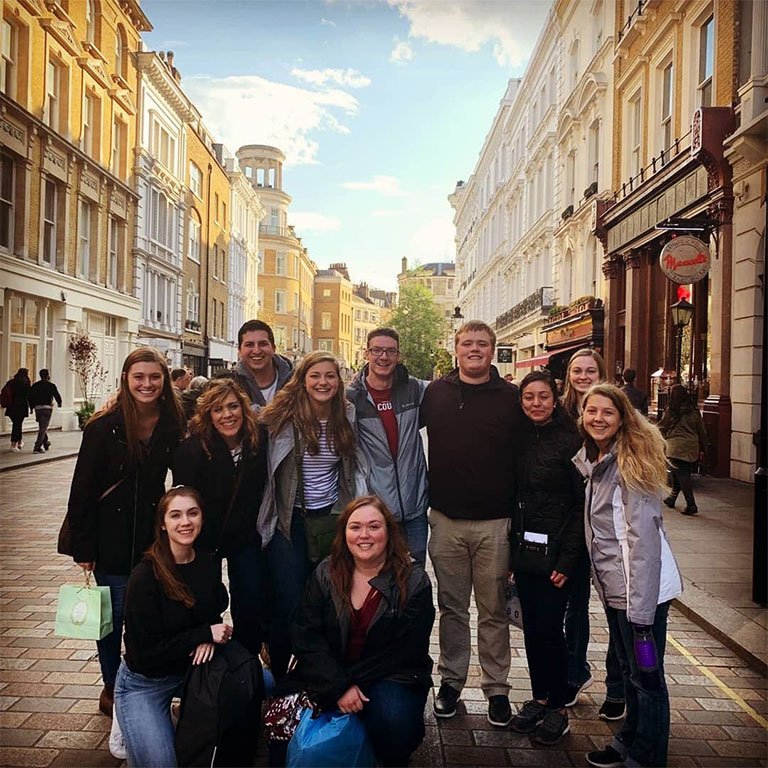 International Students on a trip