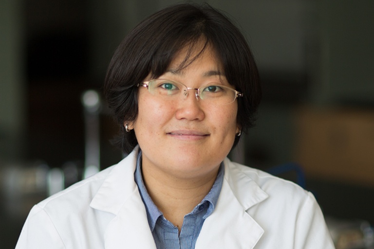 associate professor of biochemistry, Hisako Masuda.