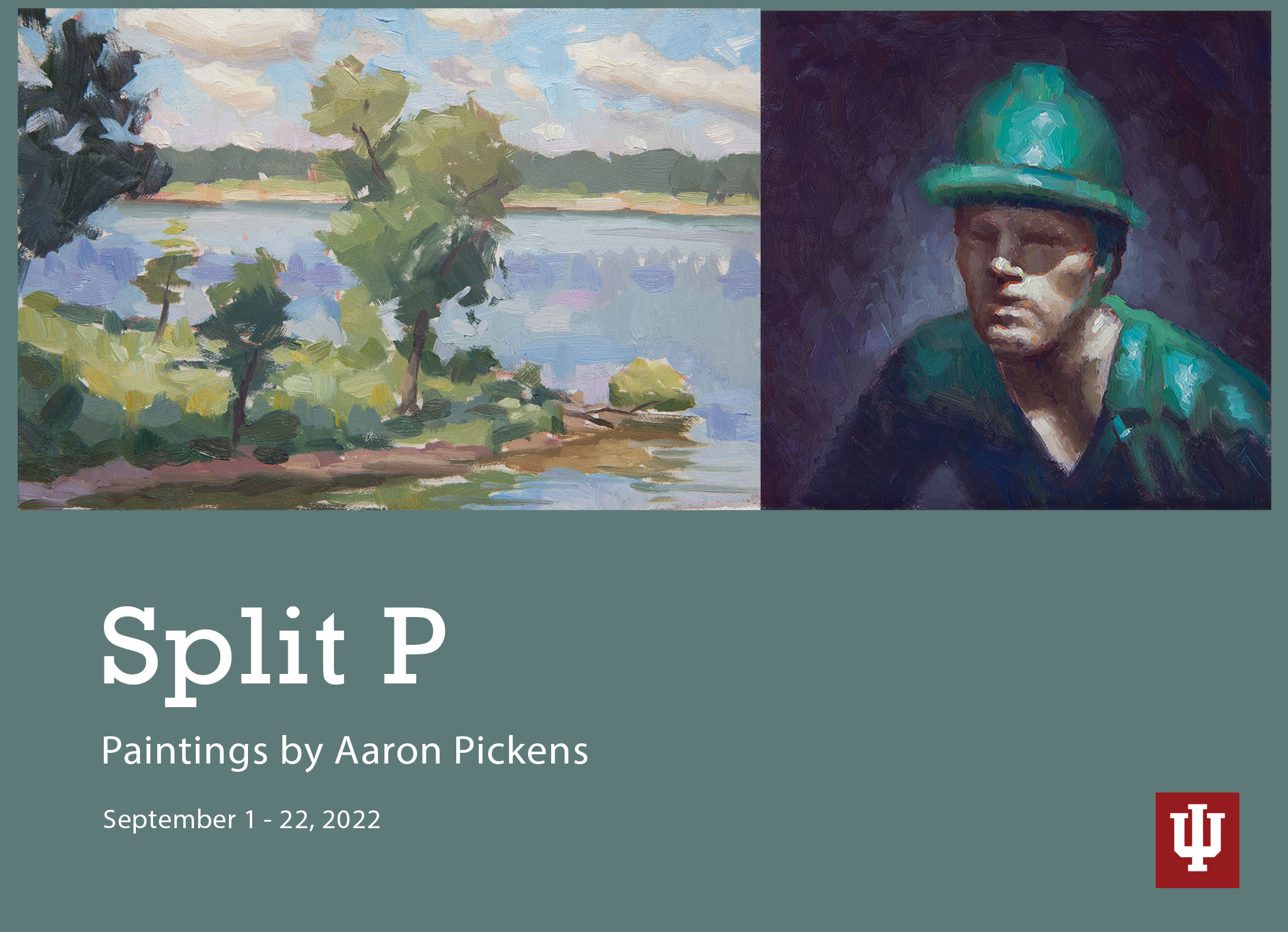 Painting exhibit by IUK Faculty Aaron Pickens.