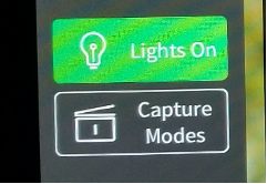 Image displaying capture modes option